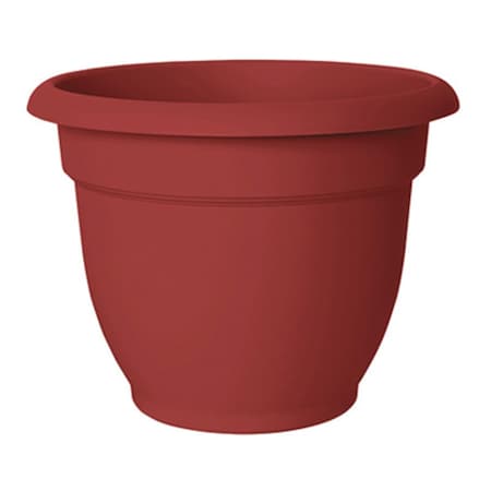 Bbq Innovations 8 in. Ariana Bell Shaped Planter, Burnt Red BB2669494